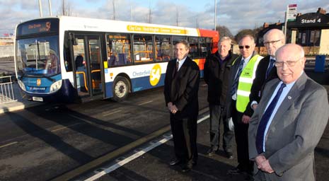 New Bus Bays at Market Street, Clay Cross