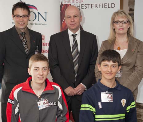 Olympic hopefuls promote Chesterfield business boost