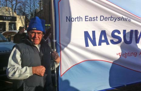 Peter Baranek from the NASUWT told us why he was there supporting the cause today