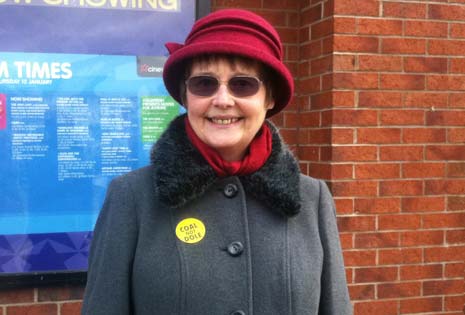 "She Didn't Do Anything For Women" - The Real Iron Ladies Rally At Cinema