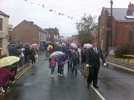 The People’s Jubilee was still 'on' and everyone was determined to be involved