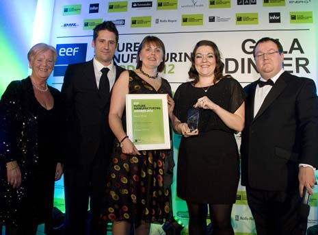 National Award For Chesterfield Training At SCA