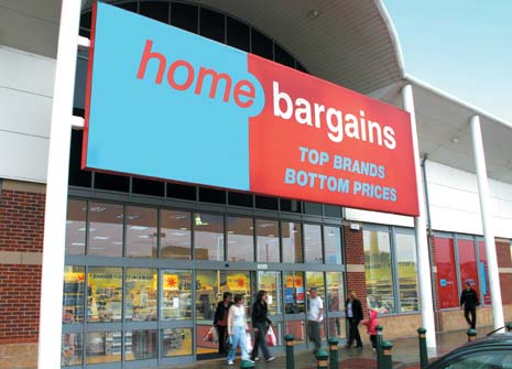40 Jobs and Half A Million Pound Investment Comes To Chesterfield with arrival of Home Bargains store