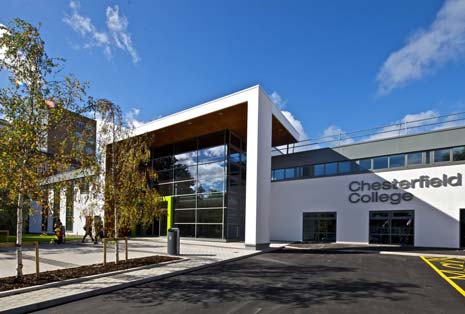 Any employers interested in attending the free Skills Breakfast Meeting, organised by Destination Chesterfield, and held at Chesterfield College's 'Heartspace building (above) on Infirmary Road, can register via the website at: www.chesterfield.co.uk/skills