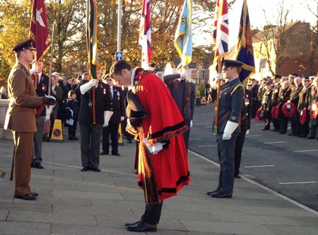 The Mayor of Chesterfield Cllr Paul Stone told The Chesterfield Post how important it is for Chesterfield to remember