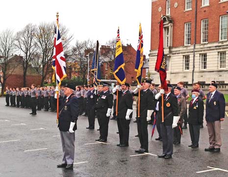 Leader of Chesterfield Borough Council John Burrows also said that he had felt 'honoured' to see the huge crowds who had shown their support at the various services