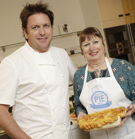 Veronica Prunty from Chesterfield spent the day with celebrity chef James Martin on Friday, March 21st, at an exclusive cooking master class, after winning a competition ran by Vintage Inns during British Pie Week.