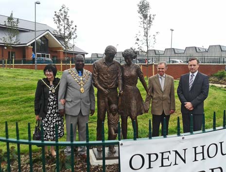 The Mayor and Mayoress of Chesterfield, and several councillors from the planning committee, were guests of honour as Chesterfield's newest church was officially opened on Saturday.