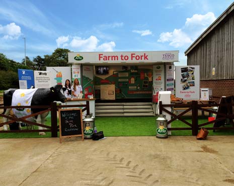 Tesco customers are being invited TODAY (Friday, 125th August) to the Chesterfield Tesco Extra store at Lockoford Lane, for a 'Farm to Fork' roadshow.