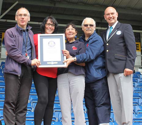 Dr Cheryle Berry, from the Community Save a Life Scheme, said: This is the first time this has been attempted on such a large scale and I am absolutely thrilled with the response from the local schools, I'm so proud of them all.