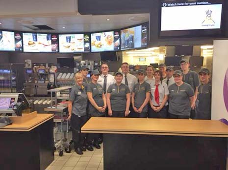 The McDonald's restaurant in the M1 Commerce Park at J29a, has undergone a new, exciting transformation following investment to improve the experience for local customers.