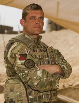 Sergeant John Herberts, 32, has just deployed on his fifth and final tour of Afghanistan and is using his previous experience to train many of thousands of incoming troops