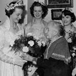 Royal Return For Coronation Queen Edna Halksworth