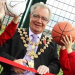 The Mayor Opens new games area in Highfield Park, Newbold