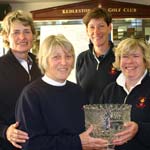 Top women golfers visit Kedleston Park and a Win for Derbyshire
