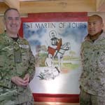 Chapel Rises From The Helmand Dust