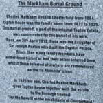 Markham Burial Ground Restored