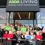 Crowds Turn Out For New Asda Living Store In Chesterfield