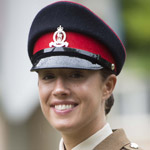 Chesterfield Soldier Lance Corporal Kiri Bashford Prepares To March Through Home Town