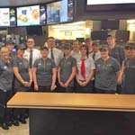 The Markham Vale McDonald's Introduces Table Service