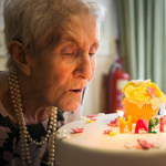 Farmer Eileen Marks Her 100th Birthday With Care Home Party