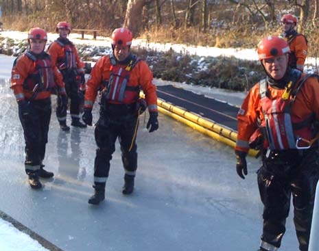 Derbyshire Fire and Rescue Service has 4 water safety units in the County - one of which is in Chesterfield