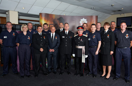 On Thursday 6th September 2012, Derbyshire Fire & Rescue Service held its annual awards ceremony at Pride Park Stadium, Derby.