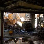 "sprinklers would hav ebeen no use in the Chesterfield Royal Hospital fire" say Hospital Bosses