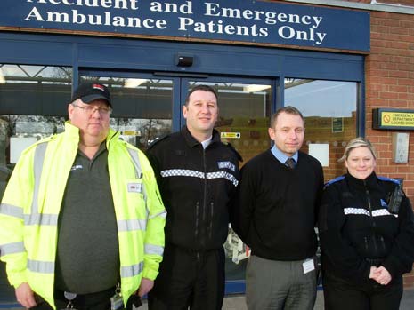 Police Base at Chesterfield Royal Hospital