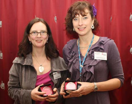 Derbyshire's community speech and language therapy team have won two awards in recent honours to help spread the word about excellent speech services in the East Midlands.