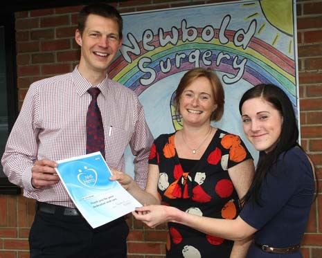 A Chesterfield GP has been named an NHS Hero for her exceptional care by one of her patients.