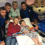 A Ho-Ho-Hospital Visit From Chesterfield Players