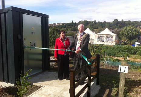 Hasland Allotments Go Green By Spending Pennies