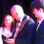 The Talent on show is a credit to Chesterfield - Mayor Peter Barr at 'Chesterfield's Got Talent 2011' show.
