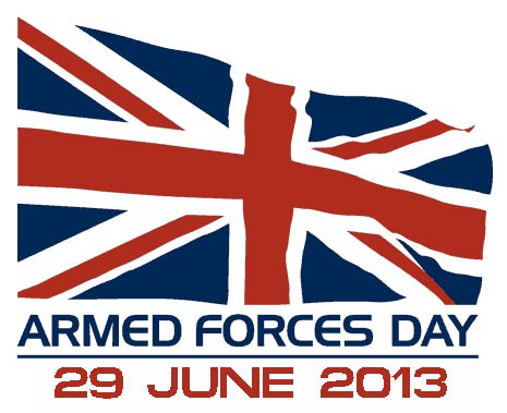 Armed Forces Day 2013, which takes place on Saturday 29th June, is a nationwide celebration of Her Majesty's Armed Forces.