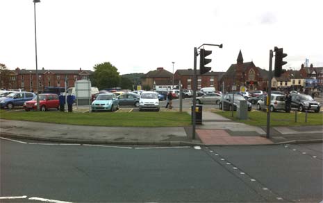 The Donut in chesterfield town highlighted for redevelopment