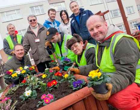 Staveley Communal Garden Space Gets Facelift