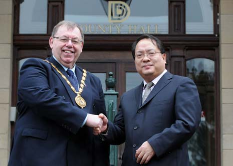 Derbyshire Leaders Welcome Diplomat To Strengthen China Opportunities