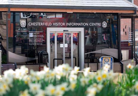 The Visitor Information Centre in Rykneld Square will be open Monday to Saturday, 9.30am - 5pm