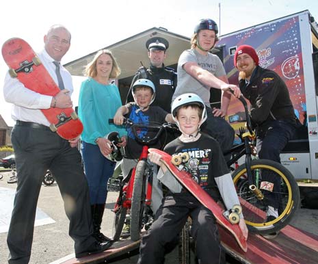 New 'Extreme Wheels' Project For Pilsley Youngsters