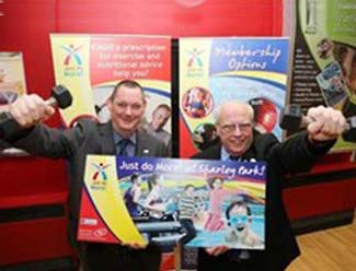 Council Leader, Cllr Graham Baxter MBE, (above right) officially opened the new-look facility alongside Cllr Brian Wright, (above left) who represents the Clay Cross South ward.