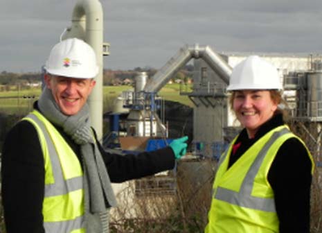 Natascha Engel, MP for North East Derbyshire, visited the site of the former Avenue Coking works and colliery, to see first-hand the successful clean up at what was once the most polluted site in England.