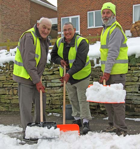 More than 80 volunteers helped keep Chesterfield moving during the heavy snowfalls in January and February, thanks to a scheme led by Chesterfield Borough Council.