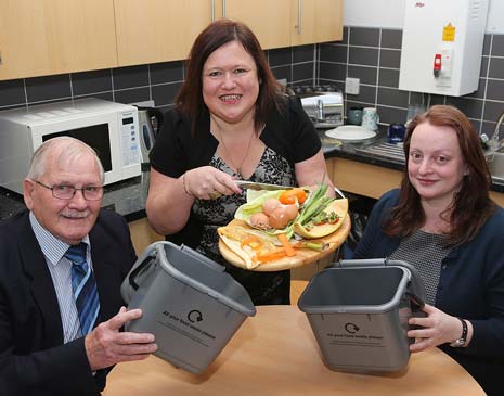 An environmentally friendly way to dispose of food waste is being introduced for residents in the Bolsover District, Chesterfield Borough and North East Derbyshire District Council areas.