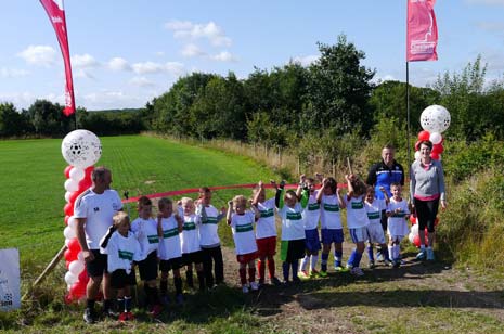 More than 300 people turned out to a festival of football at Holmebrook Valley Park last weekend.