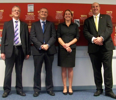 North-East Derbyshire MP, Natascha Engel visited the IKO factory facility on Coney Green Road with a view to learning more about the roofing and waterproofing systems manufactured there.