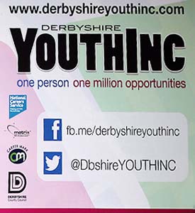 Young people, youth workers and invited special guests celebrated 'YOUTHINC' - a brand designed by and for young people to badge up all Derbyshire County Council youth services.