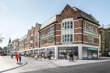 A planning application is to be submitted to Chesterfield Borough Council seeking permission to convert the town's landmark former Co-op store for a mixed leisure and restaurant use. 