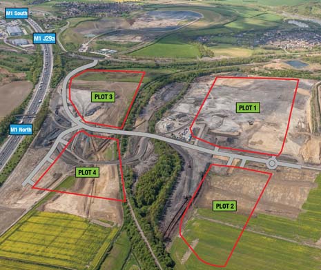 The construction of the new Seymour Link road that will open up the final phase of development land at Henry Boot Developments' and Derbyshire County Council's 200 acre industrial & logistics park, Markham Vale North, has now commenced.