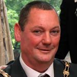 Cllr Brian Wright accepts the office of Chair of NEDDC